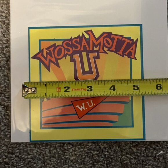 Universal Island’s of Adventure Toon Lagoon Park Stickers Blondie’s Wossamotta U - Picture 7 of 8